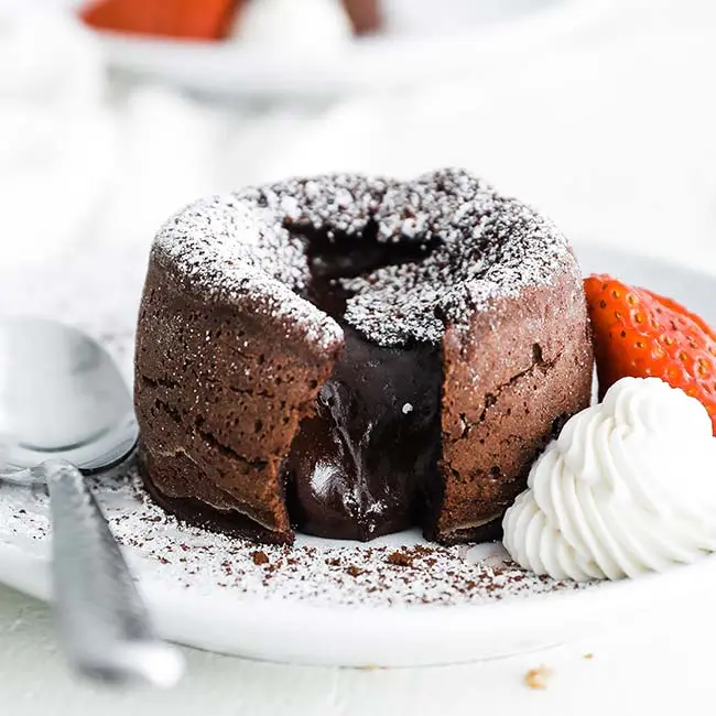 Delicious Lava Cake at Paratha 2 Pizza Calgary in Calgary, AB